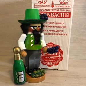 Steinbach Chubby Wine seller Nutcracker, limited edition and retired Pls Read